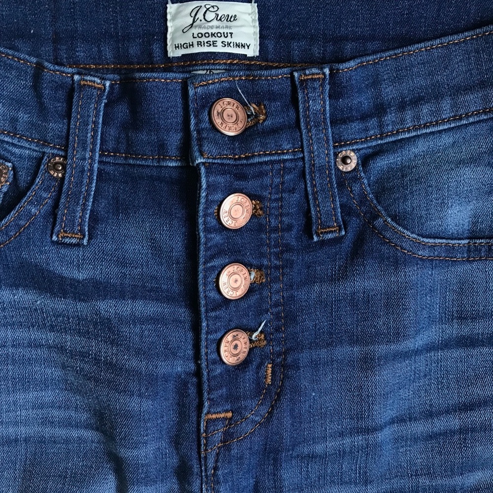 JCrew Lookout 10” Highrise Skinny Jeans - Picture 3 of 5